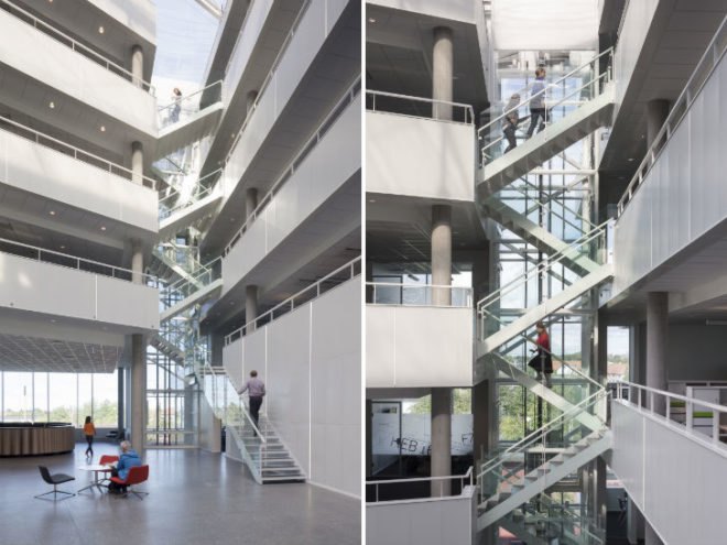 MOE Office Building, Schmidt Hammer Lassen, moe, eco office, daylighting, buddinge, copenhagen