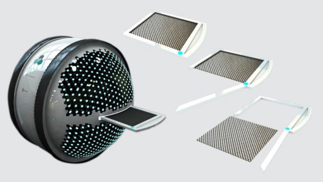 MAB Flying Mini-Robot Cleaners, MAB automated cleaning system, green gadgets, green appliances, Adrian Perez Zapata, Columbian designers, MAB flying cleaner, Electrolux Design Lab Competition, green gadgets Electrolux, RoboBees