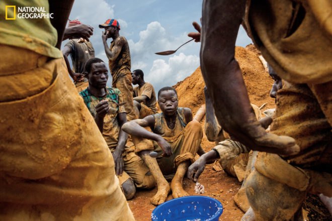 Marcus Bleasdale, precious minerals, conflict minerals, rare earth minerals, smartphones, Congo, child labor, environmental destruction, mining, National Geographic