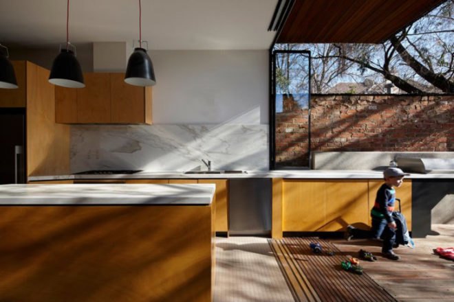 Moor Street, Andrew Maynard Architects, green renovation, solar passive design, photovoltaics, green addition, victoria