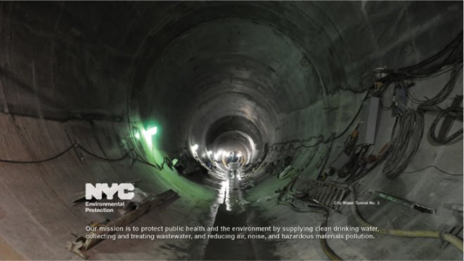 Hillview Reservoir, New York Mayor, Michael Bloomberg, Government Shutdown, New York City, Water Tunnel No. 3, Drinking Water, Manhattan, Roosevelt Island, water supply, Department of Environmental Protection, Brooklyn, New York Infrastructure, decade long projects, modern marvels, biggest construction project in New York, Underwater tunnel system, New York Water, Aquifers,