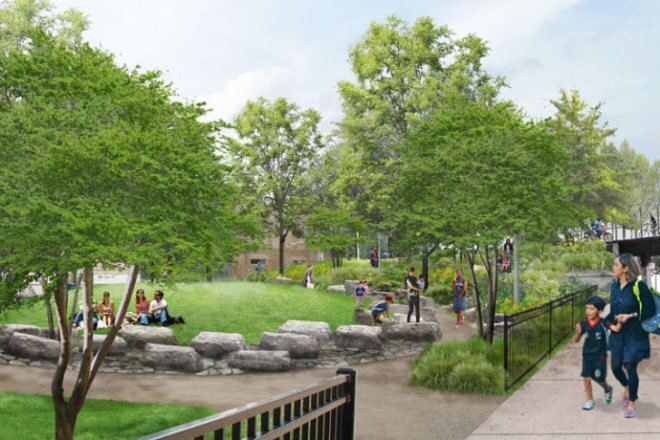 Park 567, The Trust for Public Land, chicago, public park, the 606, bloomingdale trail, urban park, landscape architecture