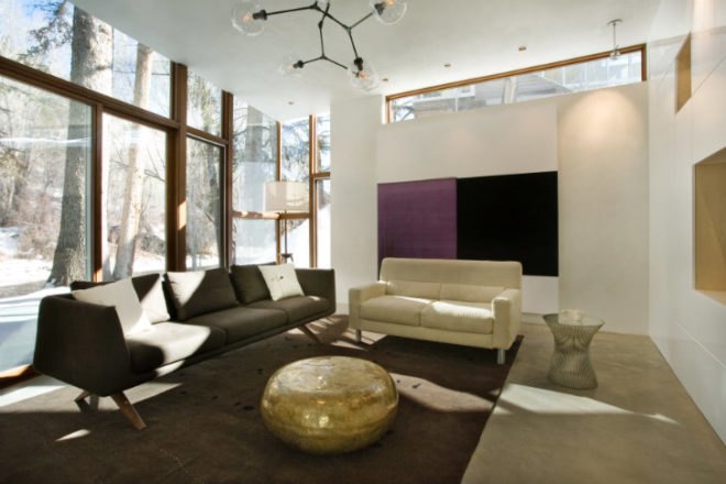 Piampiano Residence, Studio B Architects, mountain home, reclaimed wood, green home, woody creek, aspen, colorado
