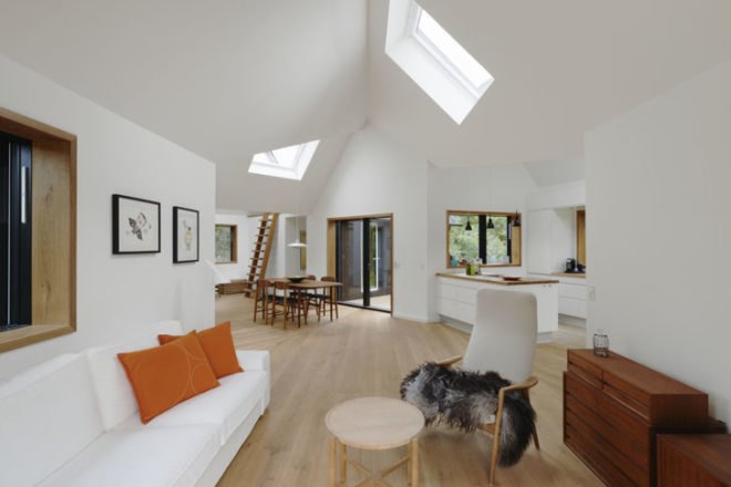 Village House, Powerhouse Company, Denmark, danish architecture, Denmark summerhouses, summerhouse design, daylit summerhouse Denmark, family homes Denmark