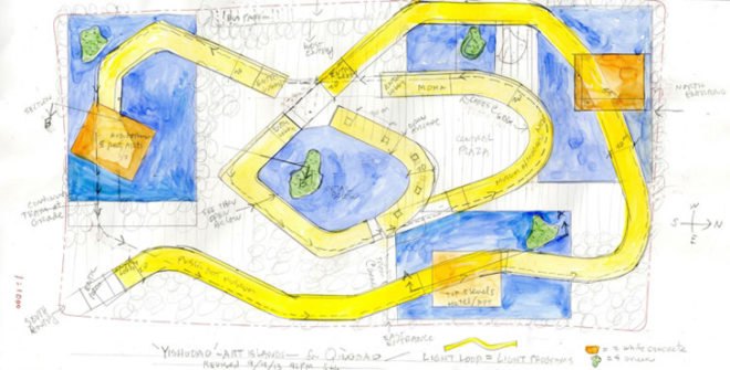 Steven Hall Architects, Steven Hall, Qingdao Culture and Art Center, Steven Hall China, China architectural competition, China museums, sustainable buildings China, museum complex Qingdao