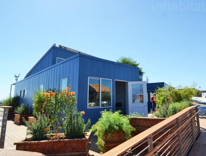 Radiant House, Santa Clara, Solar Decathlon, SD2013, DoE Solar Decathlon, Irvine, California, DoE Architecture Competition, green design, sustainable design, eco-design, solar power, clean tech, green tech, renewable energy, drought-resistant plants, bamboo, energy-efficiency, daylighting, Net Zero Energy, Prefabricated Solar Homes, Solar-powered prefab homes, architecture competition, EV charging station, ChargePoint EV Station, Photovoltaic Array, natural materials, recycled materials