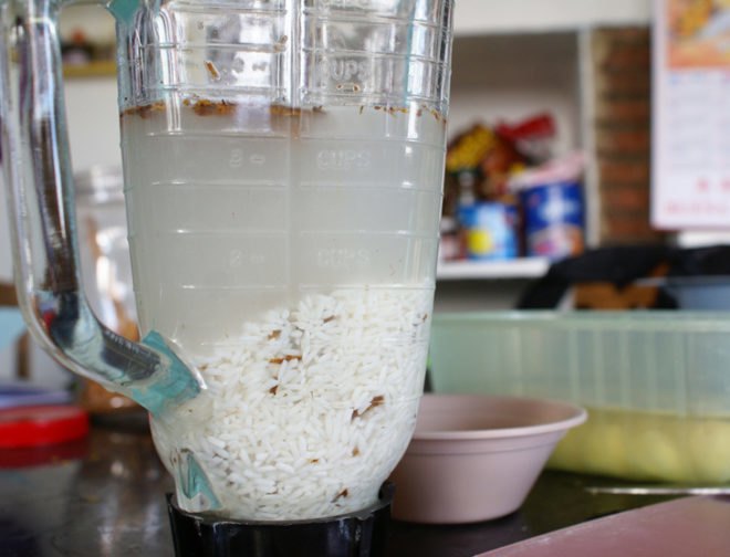 Horchata, rice drink, Mexican drink, Spanish drink, vegan milk drink, rice horchata