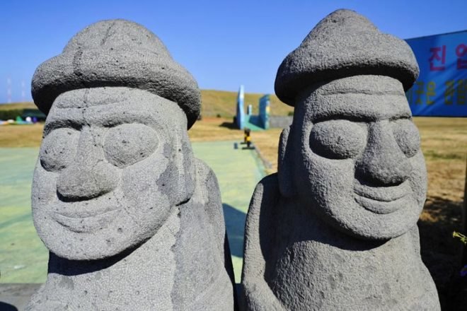 natural ventilation, solar-path CFD simulations, wind-path CFD simulations, Jeju island formation, Sky-Pond, Mother's Garden, Seulmundae Halmang Museum, story of Seulmundae Halmang, Jeju island mythology, Jeju island legends, Samoo Architects & Engineers, Jeju Stone Park,