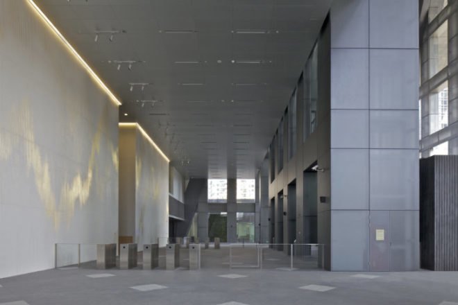 Shenzen Stock Exchange, OMA, shenzen, eco tower, green building, green tower, green roof, china,