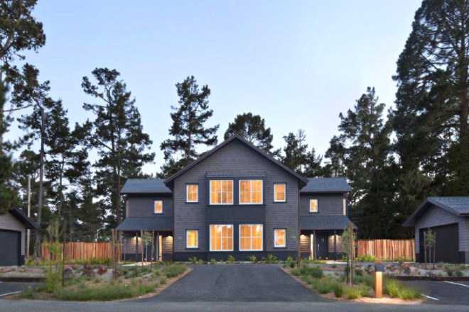 Stevenson School Passive House, Turnbull Griffin Haesloop, passive house, passive house duplex, carmel, pebble beach, stevenson school