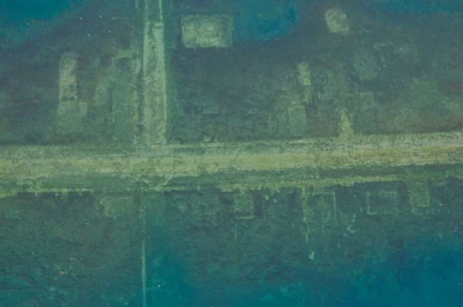 Louis Helbig, Louis Helbig sunken villages, underwater villages canada, canada scuba-diving attractions, ontario underwater villages, aerial views underwater, st lawrence seaway, st lawrence seaway villages, underwater ruins