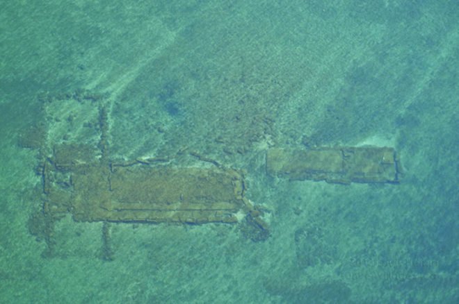 Louis Helbig, Louis Helbig sunken villages, underwater villages canada, canada scuba-diving attractions, ontario underwater villages, aerial views underwater, st lawrence seaway, st lawrence seaway villages, underwater ruins