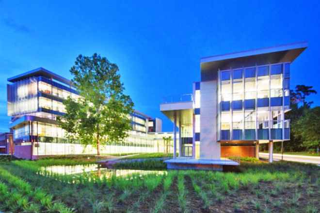 University of Florida, CTRB, clinical and translational research building, Perkins Will, leed platinum, eco lab, research facility