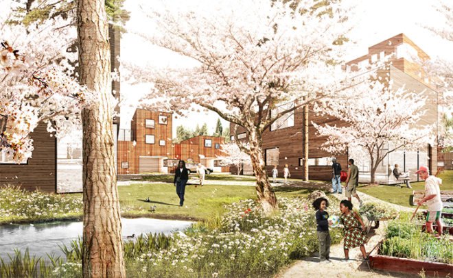 WXY Architecture, Ennead Architects, Arverne East, Rockaways, affordable housing, L+M Development Partners, Bluestone Organization, Triangle Equities, design competitions, White Arkitekter, Small Means & Great Ends, Ennead, F.R.E.D., Lateral Office, Rockaway Rising, Seeding Office, Far Rockaway, Combatting Storm Surge, Hurricane Sandy, Resiliency, Preparing homes for another Hurricane Sandy, Green Infrastructure,