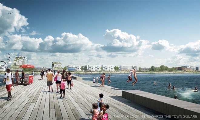 WXY Architecture, Ennead Architects, Arverne East, Rockaways, affordable housing, L+M Development Partners, Bluestone Organization, Triangle Equities, design competitions, White Arkitekter, Small Means & Great Ends, Ennead, F.R.E.D., Lateral Office, Rockaway Rising, Seeding Office, Far Rockaway, Combatting Storm Surge, Hurricane Sandy, Resiliency, Preparing homes for another Hurricane Sandy, Green Infrastructure,