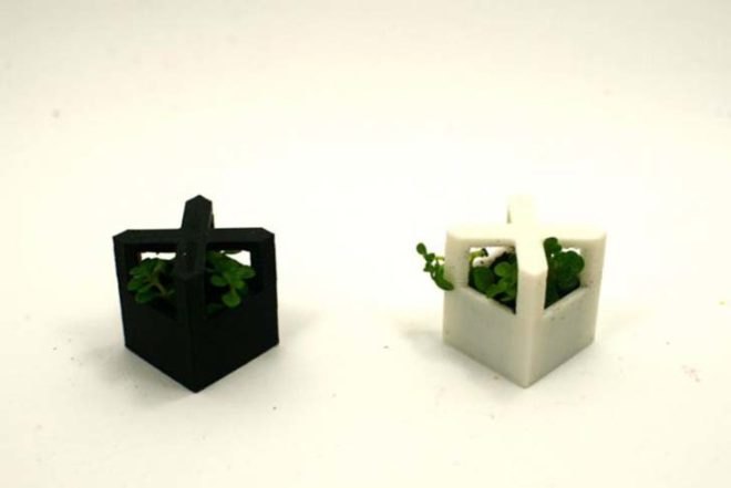 XYZ Workshop, 3D Printed, Micro Planter Chess Set, Chess Set, micro plants, 3d Printing, Art, Botanical