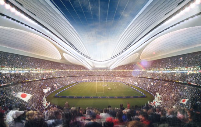 Zaha Hadid Olympic Stadium Japan, Tokyo National Olympic Stadium, Zaha Hadid Architects, stadium design, Tokyo Olympic Stadium, Olympic Games 2020, Toyo Ito, Sou Fujimoto, Kengo Kuma, Fumihiko Maki, SANAA