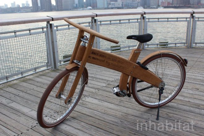 bough bikes, bough, bough bike, wooden bike, wooden bike in nyc, bikes, bicycles, wooden bicycle, nyc bikes, green design, fsc certified wood, sustainable wood, sustainable design, eco design, dutch design