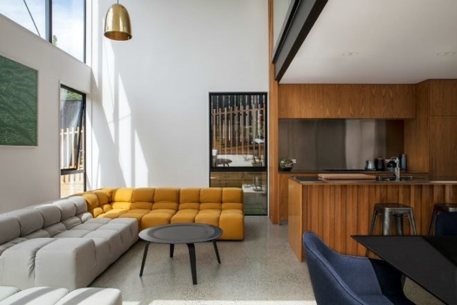 box living, renovation, restoration, green design, eco architecture, sustainable design, back yard, new zealand