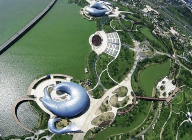 China flower expo 2014, lab architecture studio, wujin, chinese architecture, competition, art and science pavilion, sustainable design,