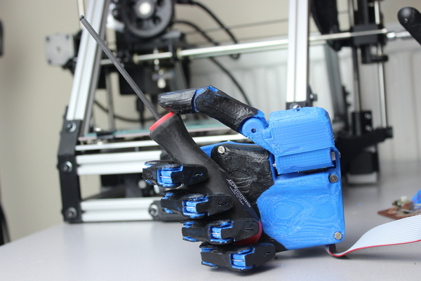 joel gibbard, dextrus, open hand project, 3d printing, robotic hand, prosthetics