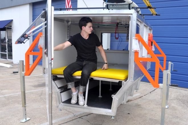 firefly, garret finney, firefly trailer, taxa, cricket trailer, eco camper, eco bunker, nasa architect, nasa, habitability design center
