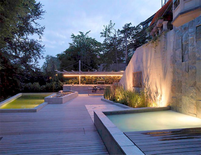 Fletcher Studio, biopool, Zurich, Switzerland, green design, sustainable design, green pool, garden, botanical, green building, sustainable architecture, eco pool