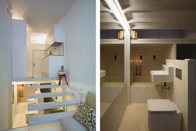 mycc, tiny home, Minimalist Pad 100M3, Spain, natural light, white cube apartment, Tiny Homes, Architecture, Daylighting