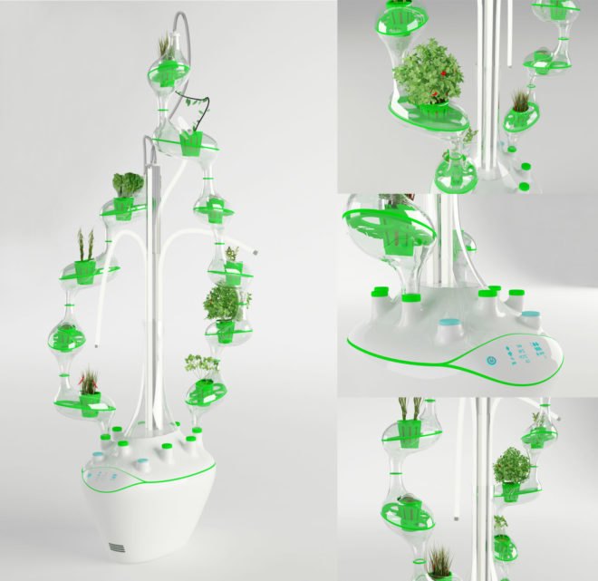 planTree, Hydroponic Cultivator, hydroponics, growing food at home, urban gardening, urban gardens