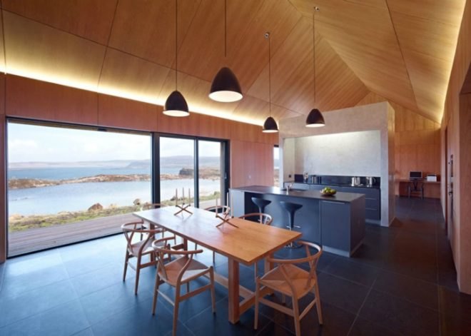 Boreraig House, Dualchas Architects, sustainable architecture, sustainable technology, reused materials, local materials, green design, isle of skye, corrugated iron, energy efficiency