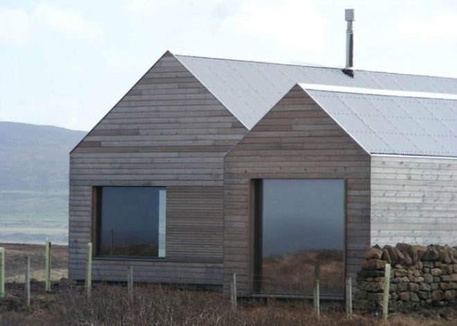 Boreraig House, Dualchas Architects, sustainable architecture, sustainable technology, reused materials, local materials, green design, isle of skye, corrugated iron, energy efficiency