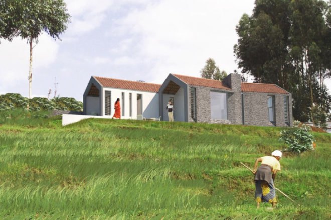 Butaro Doctor Housing, MASS Design Group, local materials, local artisans, doctor housing, rwanda