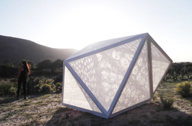 Cactaceae shelter, Iván Juárez X-Studio, X-Studio architecture, tiny homes, tiny art installations, art installations, cacti Mexico, cactus inspired art, site-specific installations, Mexico art, Mexico art installations, installation Tropic of Cancer, desert art Mexico
