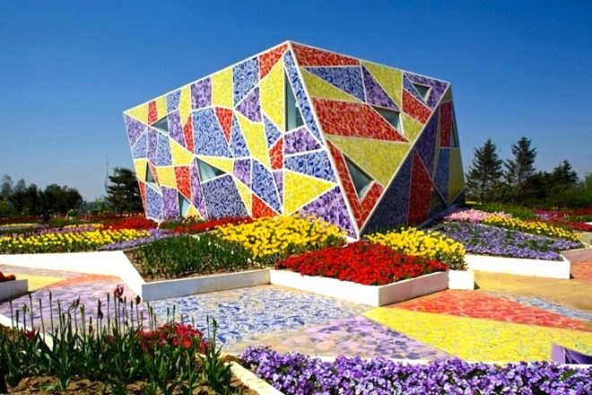 Casanova + Hernandez Architects, Ceramic Museum and Mosaic Park, Jinzhou, 2013 Jinzhou World Landscape Art Expo, World Landscape Art Expo, mosaic, porcelain, Longquan porcelain, mosaic garden, porcelain museum, ceramics museum
