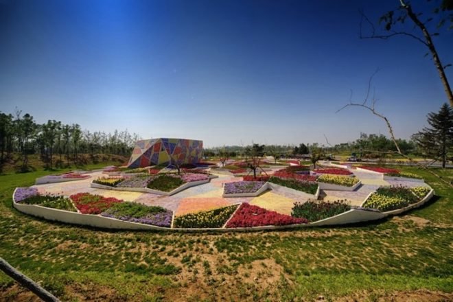 Casanova + Hernandez Architects, Ceramic Museum and Mosaic Park, Jinzhou, 2013 Jinzhou World Landscape Art Expo, World Landscape Art Expo, mosaic, porcelain, Longquan porcelain, mosaic garden, porcelain museum, ceramics museum