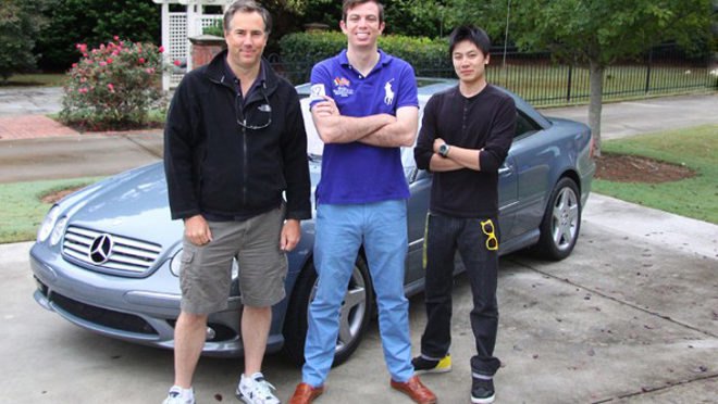 Ed Bolian cross-country record, driving record coast-to-coast, coast-to-coast car race, Cannonball Run car race, movie race, cross-country car race, Alex Roy, David Maher car record
