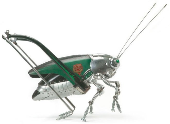 green design, eco design, sustainable design , recycle art, upcycled sculptures, junk sculptures Sladmore Contemporary, Edouard Martinet