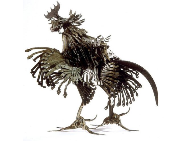 green design, eco design, sustainable design , recycle art, upcycled sculptures, junk sculptures Sladmore Contemporary, Edouard Martinet