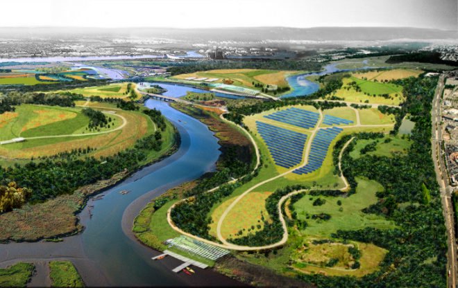 Freshkills, Mayor Michael Bloomberg, Staten Island, Mayor Bloomberg, Freshkills Park, SunEdison, green space, parkland, photovoltaics, green energy, renewable energy, energy conservations, sustainable energy, green space, public space, Freshkills solar site, largest park in New York, 30000 acres of parks in New York, how much parkland is in New York, Department of Parks and Recreation, Department of City Planning