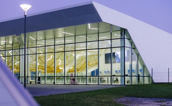 kutsai international airport, unstudio, georgia airport, ben van berkel, transparent terminal, airport like old railway station, lobby of georgia, pulsing tower, glowing tower, kutsai airport tower, radiative cooling and heating, shade strategies, hybrid lowe pressure ventilation, gray water, recycling at kutsai airport