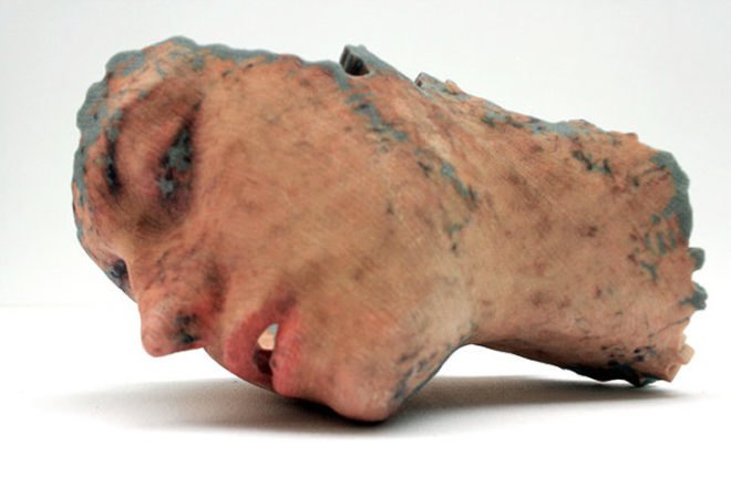 green design, eco design, sustainable design, Lorna Barnshaw, 3d printed face, 3d scanned face, 3d printed art, 123d Catch, Cubify