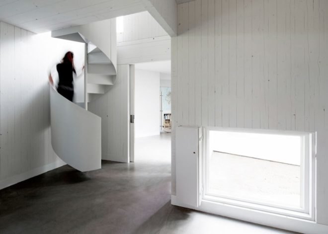 FRPO, FRPO Architects, MO House, Rodriguez & Oriol Architecture, Spanish landscape, cross-laminated wood, timber panels, white-painted timber, timber house, single-family home, site-specific architecture,