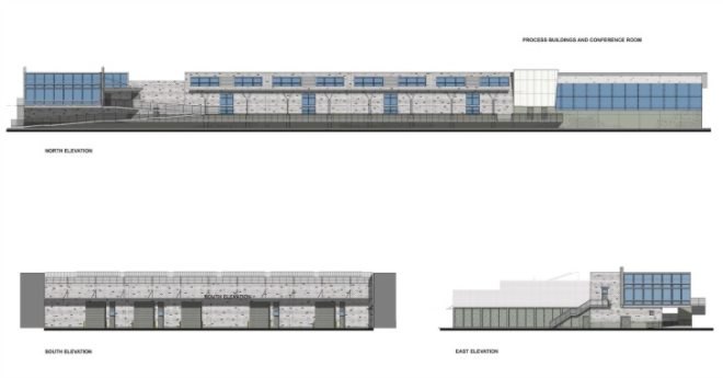 Advanced Water Purification Facility (AWPF), Mainstreet Architects, Miguel E. Cabezas Ntwali Migabo, LEED gold, sustainable design, green design, green energy, solar energy, water reuse, water treatment