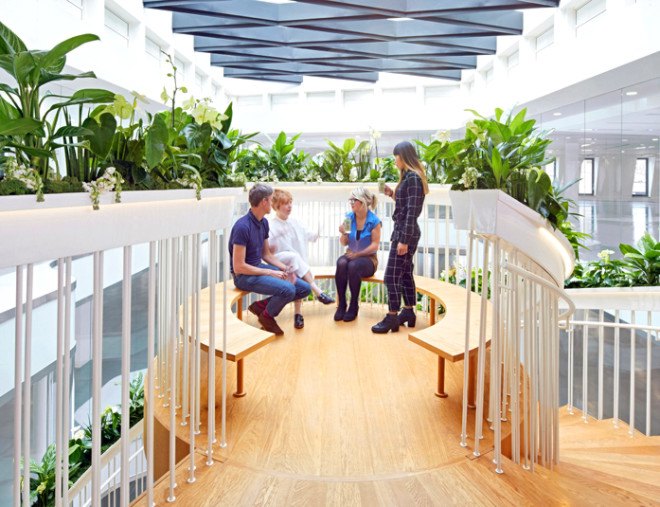 green design, eco design, sustainable design, Paul Cocksedge, Living Staircase, vertical garden, Ampersand London, living garden