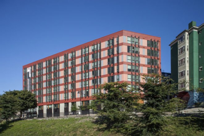 Pine Minor, Perkins Will, seattle, eco apartments, sustainable apartments, leed platinum