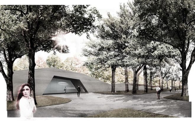 meccanoo, meccanoo architecten, royal lazienki museum, warsaw, poland, michael van Gessel, delva landscape architects, jojko nawrocki architekci, royal baths, garden of the 21st century, exhibition pavilion, landscape architecture