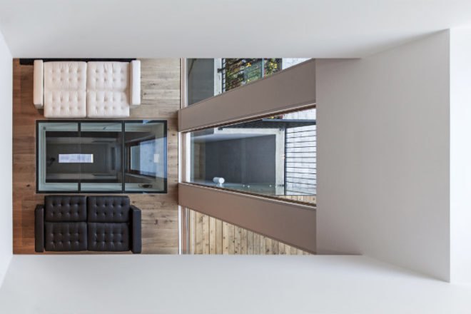 tetris house, tetris, rzlbd, toronto, daylighting, green home, eco home, space efficient design