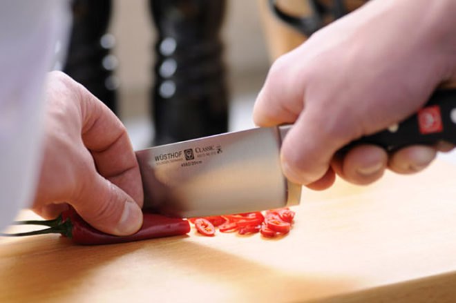 Wusthof knife, serious chef's kitchen, top chef kitchen, kitchen essentials, what you need for your kitchen, what you should buy for your kitchen, green kitchen, kitchen design, eco friendly kitchen, kitchen appliances, professional kitchen,