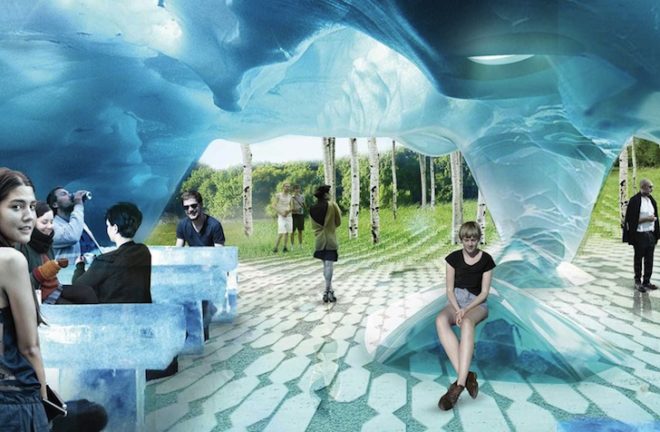 Diller Scofidio + Rentro, Zaryadye Park, Moscow, wild urbanism, Red Square, Hotel Rossiya, Stalin, artificial microclimate, hybrid landscape, landscape architecture
