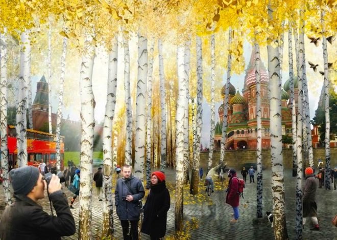 Diller Scofidio + Rentro, Zaryadye Park, Moscow, wild urbanism, Red Square, Hotel Rossiya, Stalin, artificial microclimate, hybrid landscape, landscape architecture